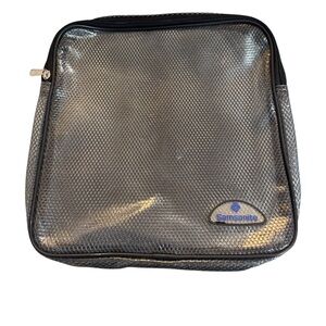 Samsonite Metallic‎ Gray Cosmetic Toiletries Organizer Bag
